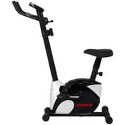 Sparnod Fitness Sub-52 Upright Bike For Home Gym Lcd Display, Height Adjustable Seat, Compact Design - Perfect Cardio Exercise Cycle Machine For Small Spaces