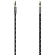 Hama AUX Cable 1.5m Black/Grey