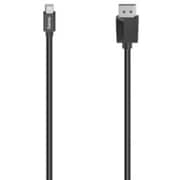 Hama Mini-DP Plug Video Cable 1.5m Black