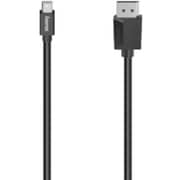 Hama Mini-DP Plug Video Cable 1.5m Black