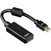 Hama 2-in-1 Mini Display Port Adapter Black