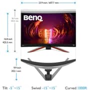 Benq BQ-EX2710R QHD Curved Gaming Monitor 27inch