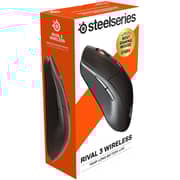 Steelseries Rival 3 Wireless Mouse Black