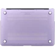 Rdn Macbook Air 13 Inch Case With Keyboard & Screen Protector M1 A2337 A2179 A1932 2020 2019 2018 Release, Slim Plastic Matte Hard Cover Compatible Mac Air 13.3 Inch Retina Display Touch Id Purple