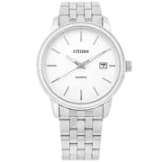 Citizen DZ0050-57A Quartz Analog White Dial Stainless Steel Men's Watch