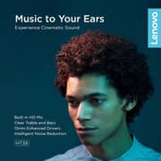 Lenovo HT38 True Wireless Earbuds - Black