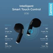 Lenovo HT38 True Wireless Earbuds - Black