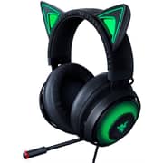 Razer RZ04-02980100-R3M1 Kraken Kitty Wired On Ear Gaming Headset Black