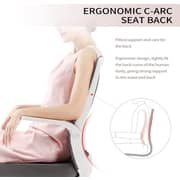 Mahmayi Ergonomic Office Chair, Swivel Desk Chair Height Adjustable Mesh Back Computer Chair With Lumbar Support, 90 Flip-up Armrest (grey)