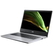 Acer Aspire 1 (2021) Laptop - Intel Celeron-N4500 / 14inch FHD / 4GB RAM / 128GB SSD / Shared Intel UHD Graphics / Windows 11 Home / English & Arabic Keyboard / Silver / Middle East Version - [A114-33-C11W]