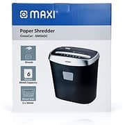 Maxi Cross Cut Shredder 060c 6 Sheets, Black