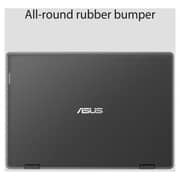 ASUS (2021) Laptop - Intel Celeron-N4500 / 11.6inch HD / 4GB RAM / 128GB eMMC / Shared Intel UHD Graphics / Windows 10 Pro / English & Arabic Keyboard / Grey / Middle East Version - [BR1100FKA-BP0380RA]