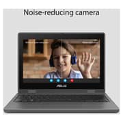 ASUS (2021) Laptop - Intel Celeron-N4500 / 11.6inch HD / 4GB RAM / 128GB eMMC / Shared Intel UHD Graphics / Windows 10 Pro / English & Arabic Keyboard / Grey / Middle East Version - [BR1100FKA-BP0380RA]