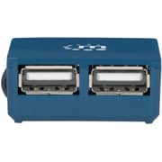 Manhattan 4 Ports Hi Speed Micro USB Hub Blue