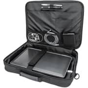 Manhattan Cambridge Clamshell Notebook Bag Black