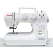 Janome Silver 12le Sewing Machine With Hard Cover 14 Stitches