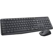 Logitech Mk235 Wireless Keyboard  And Mouse (english), Black
