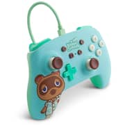 Nintendo Switch Animal Crossing Tom Nook Wired Controller Blue