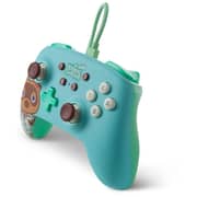 Nintendo Switch Animal Crossing Tom Nook Wired Controller Blue