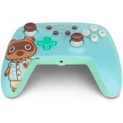 Nintendo Switch Animal Crossing Tom Nook Wired Controller Blue