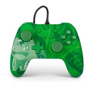 Nintendo Switch Pokemon Bulbasaur Wired Controller Green