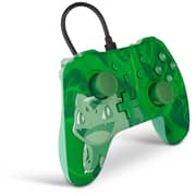 Nintendo Switch Pokemon Bulbasaur Wired Controller Green