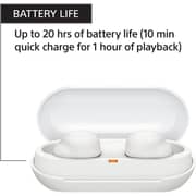 Sony WFC500/W True Wireless Headphone White