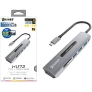 Xpower HU7U 7 In 1 USB-C Hub Grey