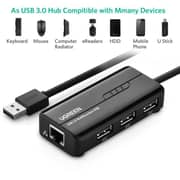 Ugreen USB 2.0 Network Adapter 28cm Black
