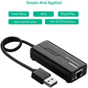 Ugreen USB 2.0 Network Adapter 28cm Black