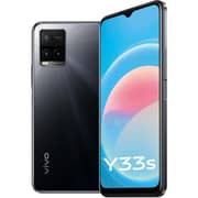 هاتف ذكي فيفو Y33S V2109 سعة 128 جيجابايت أسود عاكس 4G ثنائي الشريحة