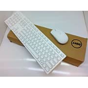 Dell Wireless English Keyboard And Mouse Km636 - White