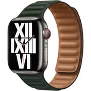Apple Leather Link 41mm - S/M Sequoia Green