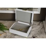Pan Emirates Orme Mirror Jewelry Box Gold/white 21x16x10cm