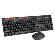 Meetion Wireless Keyboard and Mouse Combo Black