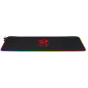 Redragon RGB LED Gaming Mouse Pad Black/Red
