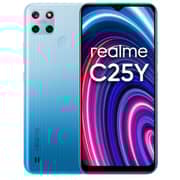 Realme C25Y 128GB Arabic Glacier Blue 4G Smartphone