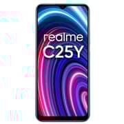 Realme C25Y 128GB Arabic Glacier Blue 4G Smartphone
