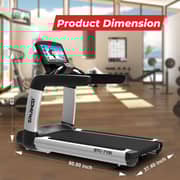 Sparnod Fitness Stc-7100 (7.0 Hp Ac Motor) Commercial Treadmill (free Installation Service) - Heavy Duty Professional Grade Machine For Gym Use
