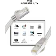 S-TEK [3m/3.3feet] Cat 7 High-speed Gigabit Ethernet Patch Heavy Duty Internet Cable With Gold Plated Rj45 Connector