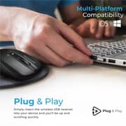 Promate Contour Wireless Mouse Black