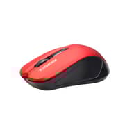 Promate Wireless Mouse Contour Red