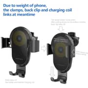 Maxguard Veloce-Series Wireless Charging Car Holder Black