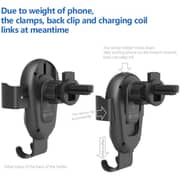Maxguard Veloce-Series Wireless Charging Car Holder Black