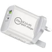 Maxguard Dual Port Wall Charger White