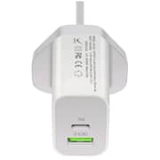 Maxguard Dual Port Wall Charger White