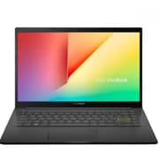 Asus Laptop - 11th Gen Core i5 2.4GHz 8GB 512GB 2GB Win10 14inch FHD Black English/Arabic Keyboard K413EQ EB349T (2021) Middle East Version