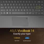 Asus Laptop - 11th Gen Core i5 2.4GHz 8GB 512GB 2GB Win10 14inch FHD Black English/Arabic Keyboard K413EQ EB349T (2021) Middle East Version