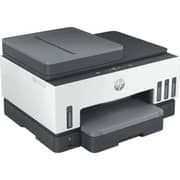 HP Smart Tank 790 Wireless All-in-One Printer- Print, Scan, Copy, Fax, Auto Duplex Printing, Document Feeder, Print up to 18000 Black or 8000 Color Pages, White/Grey- [4WF66A]