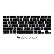 Elite Gear E01 Silicon Keyboard Protector Black English/Arabic For Macbook 2021